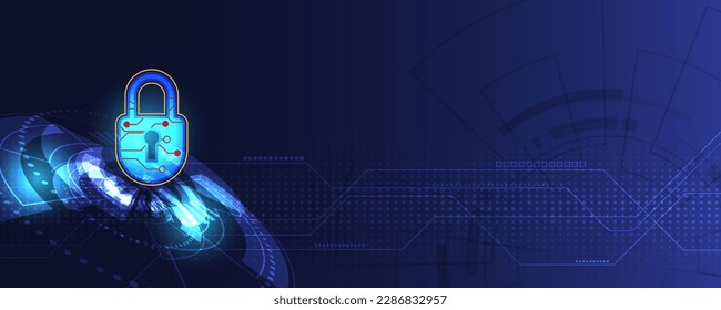 Netzschutzkonzept auf abstraktem Technologiehintergrund. Sicherheitskonzept zum Schutz von Daten. Innovationskonzept für digitale Schutzsysteme der Cybersicherheit.
