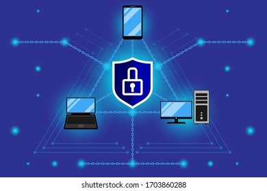 Network protection, protection of electronic payments, transactions and transfer worldwide, currency exchange, crypto. Application, services for smartphone, phone, gadgets, PC and laptop