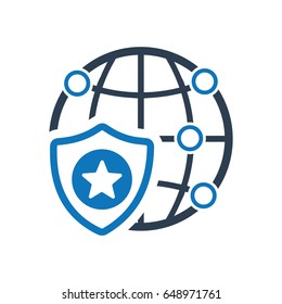  Network, Protection Icon