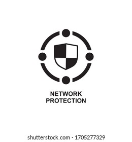 NETWORK PROTECTION ICON , ANTIVIRUS ICON
