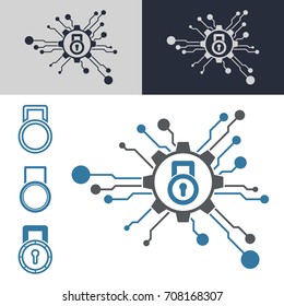 Network protection system template. Security technology.

