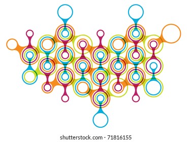 network relations - symbolic chart svg