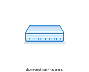 Network router icon. Internet service provider equipment. Data network hardware series vector illustration