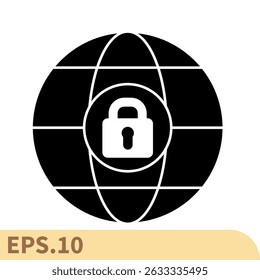 network security icons  symbol vector elements for infographic web