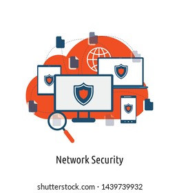 Network security, personal data protection, payment security, database secure, preservation and confidentiality of information. 