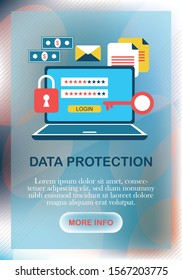 Network security, personal data protection, payment security, database secure, preservation and confidentiality of information