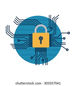 Network Security Vector Icon 