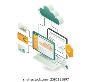 Network server computer analysis system