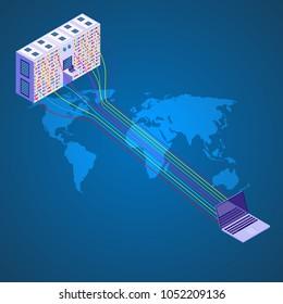 Network servers concept