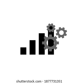 Network settings icon, perfect for web campaigns, applications, media and more. Vector illustration
 eps 10 which can be edited and changed color.