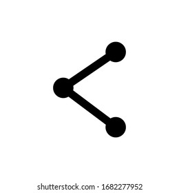 Icono de recurso compartido de red con vector de estilo glifo para su diseño web, logotipo, UI. ilustración
