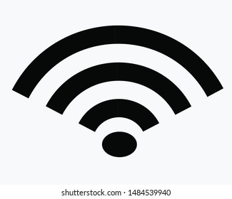 Network signal icon. vector graphic