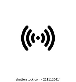 Network signal simple flat icon vector illustration
