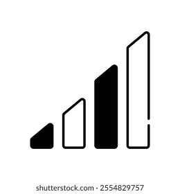 Network Signal vector icon stock illustration