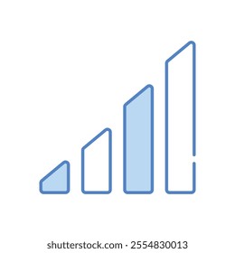 Network Signal vector icon stock illustration