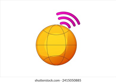 Network Social Media Sticker Design