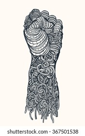 Network Solidarity Fist.