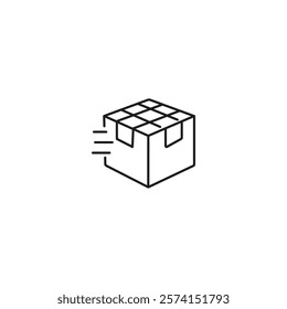 network of speed and quality box icons