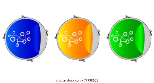 network stickers
