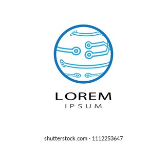Network symbol illustration design