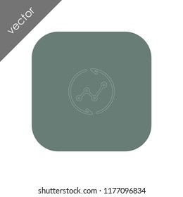network synchronization icon