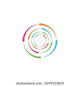 Diseño de logotipo de Asistencia de la comunidad del equipo de red