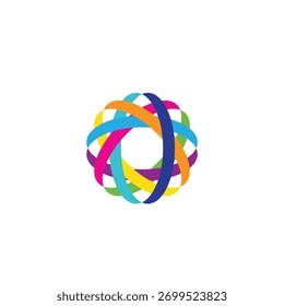 Network team community support logo design