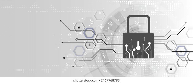 network technology Background science, software, data cryptography big data connection