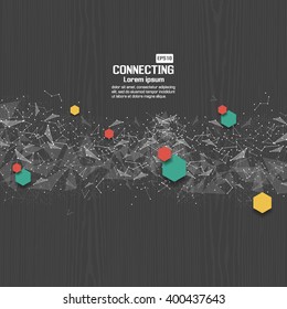 Network technology communication background