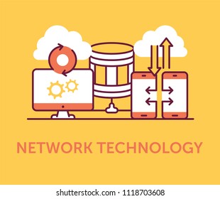 Network Technology Icons
