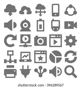Network Technology Vector Icons 2