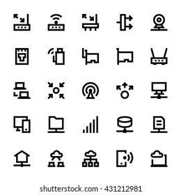 Network Technology Vector Icons 3