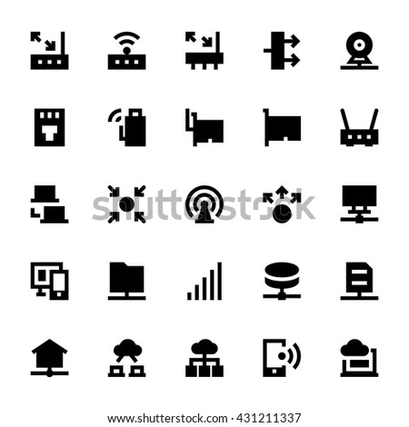 Network Technology Vector Icons 3