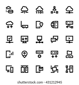 Network Technology Vector Icons 4