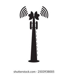 Network tower icon,vector illustration simple design.