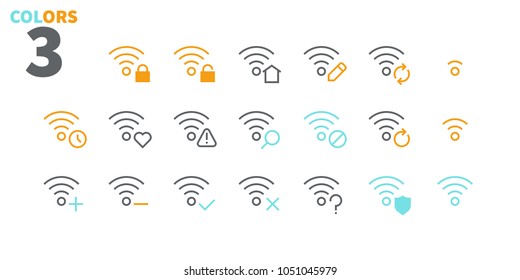 Network UI Pixel Perfect Well-crafted Vector Thin Line Icons 48x48 Ready for 24x24 Grid. Simple Minimal Pictogram Part 5-5