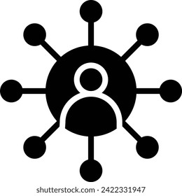 Network vector design icon download . Eps