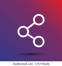 network vector graphics of icon 10 bonds design