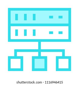 network vector icon