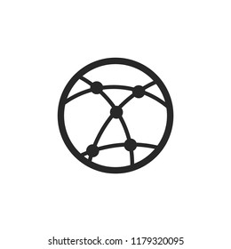 network vector icon
