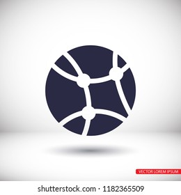 network vector icon