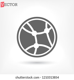 network vector icon