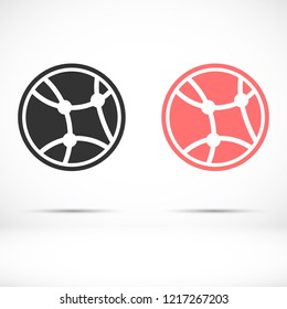 network vector icon