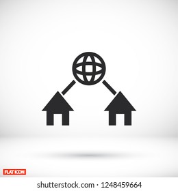 network Vector icon