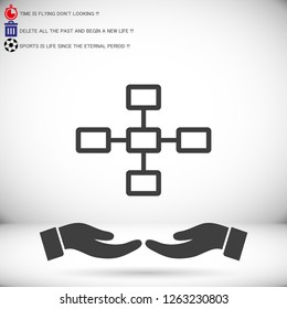 Network vector icon