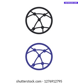 network vector icon