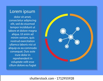 network vector icon. 