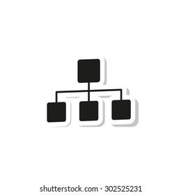 Network - vector icon
