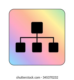 Network - vector icon