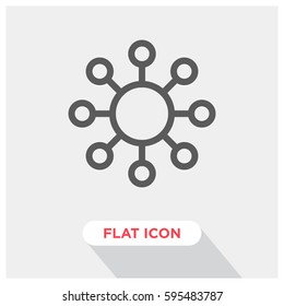 Network vector icon